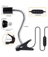 Reptil LED-lampa UVB - 5W, klämfäste