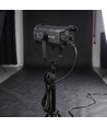 300W Strålkastare för foto/video - Flimmerfri RA97, justerbar färg/ljusstyrka, display, fjärrkontroll, 5m kabel