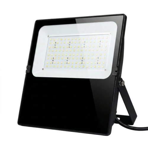 Outlet: 100W LED strålkastare - IP66, svart, 4000K