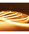 5m 6W/m CCT COB-LED strip, RA92 - 24V DC, IP20, 608 LED per meter, 5mm bred