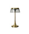 Laddningsbar LED-bordslampa - Guld, touch dimbar, CCT, IP54 inne/ute