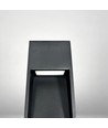 Svart trädgårdslampa - 10W, 60 cm, IP65 utomhus, inkl. ljuskälla