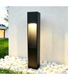 Svart trädgårdslampa - 10W, 60 cm, IP65 utomhus, inkl. ljuskälla