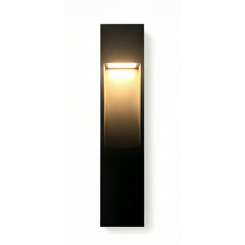 Svart trädgårdslampa - 10W, 60 cm, IP65 utomhus, inkl. ljuskälla