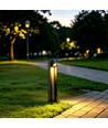 Svart justerbar trädgårdslampa - 7,5W, 40 cm, IP65 utomhus, inkl. ljuskälla
