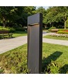 Svart trädgårdslampa - 11W, 80 cm, IP65 utomhus, inkl. ljuskälla