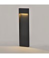 Svart trädgårdslampa - 11W, 80 cm, IP65 utomhus, inkl. ljuskälla