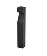 Svart Z trädgårdslampa - 10W, 80 cm, IP65 utomhus, inkl. ljuskälla