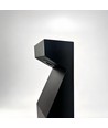 Svart Z trädgårdslampa - 10W, 80 cm, IP65 utomhus, inkl. ljuskälla