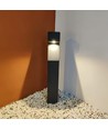 Svart Z trädgårdslampa - 10W, 80 cm, IP65 utomhus, inkl. ljuskälla