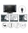 80cm USB LED-strip för TV och PC - 60 LED per meter