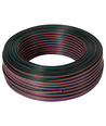 100m RGB-kabel - 4x0,35mm², 12-24V, för LED-strip