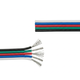 10m RGBW Kabel - 5x0,35mm², 12V-24V, för LED-strip