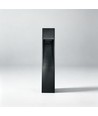 Svart trädgårdslampa - 13W, 100 cm, IP65 utomhus, inkl. ljuskälla