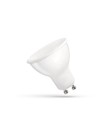 GU10 4W LED-lampa - Frostad, vit plast