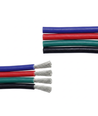 5m 1,2mm² RGB-kabel - 4-ledare (16AWG), 12-24V för LED-strip