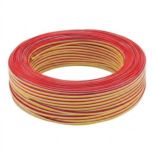 100m 1,2mm² CCT kabel - 3-ledare (16AWG), 12-24V för LED-strip