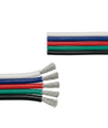 5m 1,2mm² RGBW kabel - 5-ledare (16AWG), 12-24V för LED-strip
