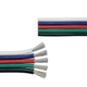 10m 1,2mm² RGBW kabel - 5-ledare (16AWG), 12V-24V för LED-strip