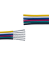 100m 1,2mm² RGBCCT kabel - 6-ledare (16AWG), 12V-24V för LED-strip