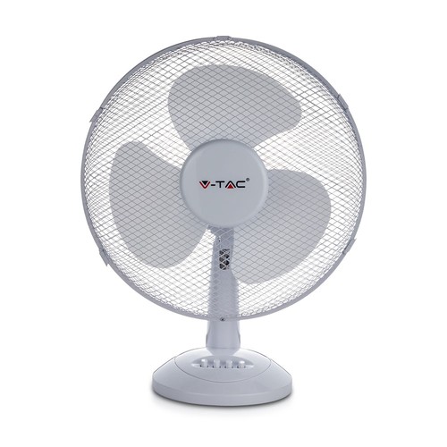 V-Tac 40W bordsfläkt - Ø30cm, 3 hastigheter, 3 blad