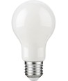 E27 4,9W dimbar LED-lampa - A60, filament, opalglas, 2700K, 600lm