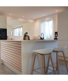 10-pack Zigbee infälld spotlight Inno88 - Inkl. Hue-kompatibla GU10-lampor, svart, IP44, godkänd i isolering