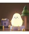 MOCHI Päron Nattlampa för Barn - Silikon, färgskiftande + varmvit