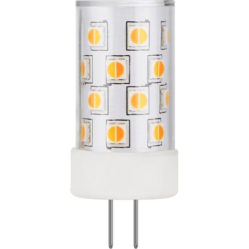 G4 3W DimToWarm LED-lampa, 12V - 210lm, dimbar, 2200K-3000K, klart glas