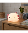 MOCHI Axolotl nattlampa - Silikon, färgskifte + varmvit, touch dimbar, IP20 inomhus