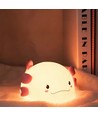 MOCHI Axolotl nattlampa - Silikon, färgskifte + varmvit, touch dimbar, IP20 inomhus