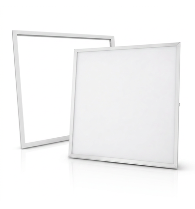 60x60 Troldtekt panel + ram med fjädrar - Höjd: 12,5mm, Komplett set, 36W