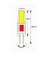 G4 1,5W dimbar KAPPA2 LED-lampa - 12/24V AC/DC