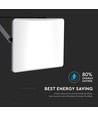 3-pack CCT strålkastare - 30,50,100W, 3 ljusfärger, frostad front, arbetslampa, utomhus