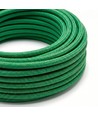 5m textilsladd 2x0,75 mm² - 230V, mörkgrön