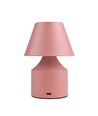Laddningsbar LED-bordslampa - Rosa, touch-dimbar, 3-i-1, IP20 inomhus