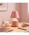 Laddningsbar LED-bordslampa - Rosa, touch-dimbar, 3-i-1, IP20 inomhus
