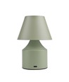 Laddningsbar LED bordslampa - Grön, touch dimbar, 3i1, IP20 inomhus