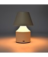 Laddningsbar LED-bordslampa - Creme, touch-dimbar, 3-i-1, IP20 inomhus