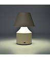 Laddningsbar LED-bordslampa - Creme, touch-dimbar, 3-i-1, IP20 inomhus