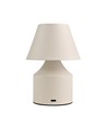Laddningsbar LED-bordslampa - Creme, touch-dimbar, 3-i-1, IP20 inomhus