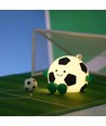 MOCHI Fotboll nattlampa i mjuk silikon - uppladdningsbar, färgskiftande + varmvit