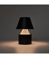 Laddningsbar LED-bordslampa - Svart, touch-dimbar, 3-i-1, IP20 inomhus