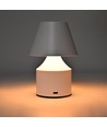 Laddningsbar LED bordslampa - Vit, touch dimbar, 3-i-1, IP20 inomhus