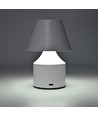 Laddningsbar LED bordslampa - Vit, touch dimbar, 3-i-1, IP20 inomhus
