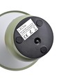 Laddningsbar LED-bordslampa - Grön, Ø16cm, 21,5cm hög, touch dimbar, 3i1, IP20 inomhus