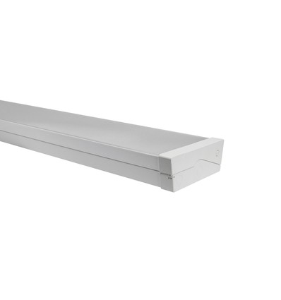 150cm 36W Limea Comfort LED-armatur - 3CCT, UGR19, IP20, vit, 1500x170x60mm
