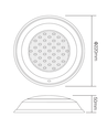 Mi•Light Undervands Spot RGB+CCT IP68 24V 12W 1000Lm