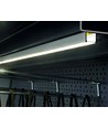 1m aluprofil SMART16 BC3/U4 - Svart anodiserad, utanpåliggande, LED skena