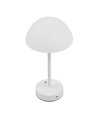 Laddningsbar LED-bordslampa Inne/ute - Vit, touch-dimbar, 3-i-1, IP20 inomhus